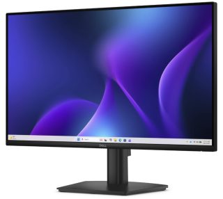Dell E2426H 23.8" LED Anti-Glare IPS монитор, 1920x1080 Full HD, 120Hz, HDMI, VGA, DisplayPort, Low Blue Light, Tilt, Черен