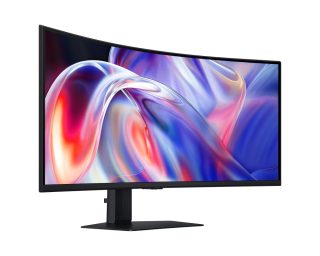 Samsung 40" 40H850 VA LED извит WUHD 5120 x 2160 144Hz 4ms USB-C LAN Thunderbolt 5.0 високоговорител Черен