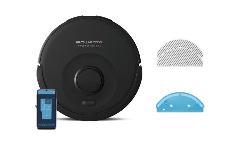 Робот прахосмукачка Rowenta RR87C5WH X-Plorer Serie 85 Charging Station