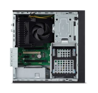 Настолен компютър Acer Veriton VX4720GT, Intel Core i5-14400, 16GB DDR5, 512GB SSD, DVD+RW, Intel UHD Graphics, TPM 2.0, без ОС, 3 г. гаранция + монитор Acer Vero V247YGbmipx 23.8"
