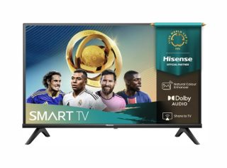 Hisense 32" A4Q Smart TV, HD 1366x768, DLED, HLG, DTS Virtual X, VIDAA U7, черен
