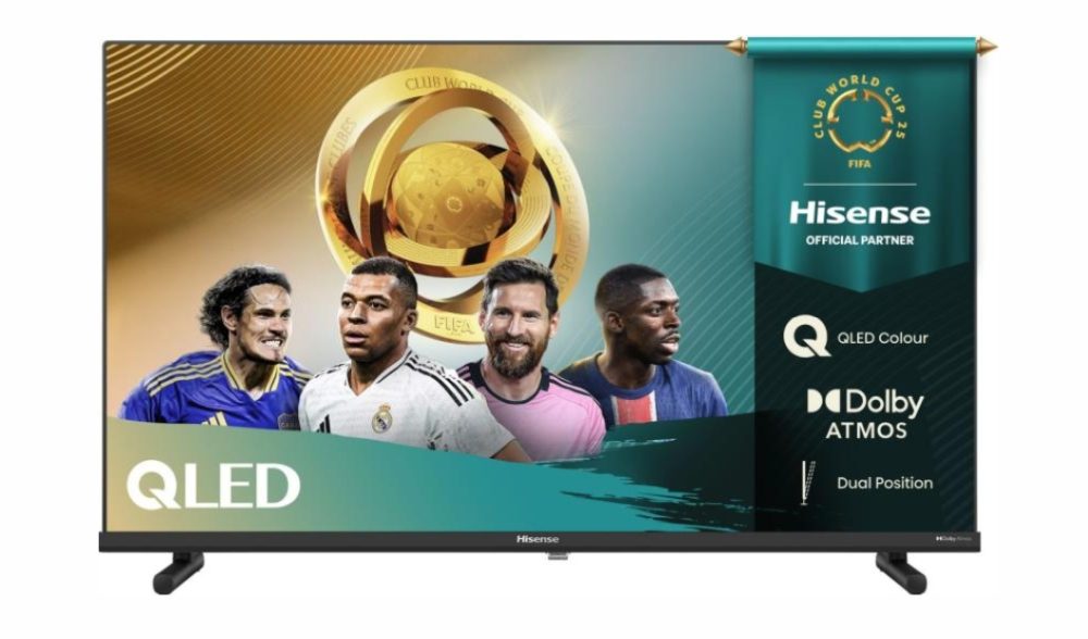 Hisense 32" A5Q, Full HD 1920x1080, QLED, Quantum Dot, HDR, HLG, DTS HD, Light Sensor, Dolby Audio, Smart TV, WiFi, WiFi Direct, 2xHDMI, 2xUSB, LAN, CI+, DVB-T2/C/S2, Черен