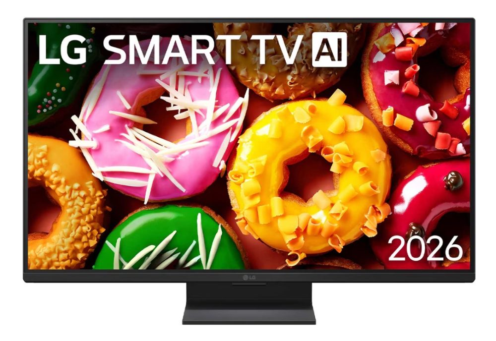 LG 24LB70003LA 24" WVA LED Smart TV, Full HD, webOS 26, Alpha 5 AI Gen9, HDR10, черен