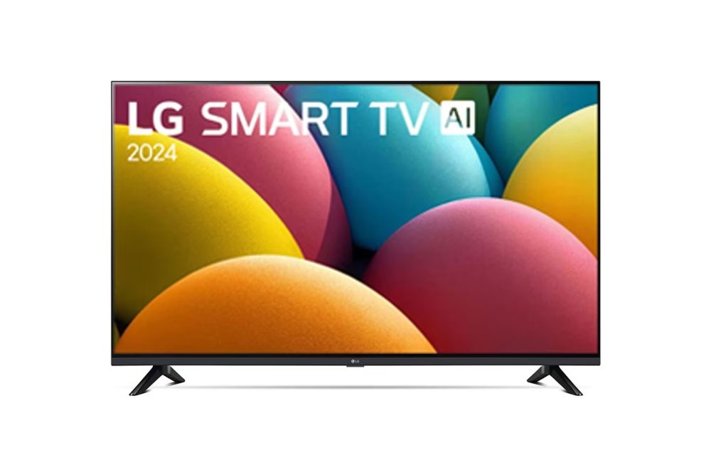 LG 43LR60006LA, 43" LED FHD телевизор, 1920x1080, DVB-T2/C/S2, webOS Smart, Virtual Surround Plus, Dolby Audio, WiFi, Active HDR, HDMI, Airplay2, CI, LAN, USB, Bluetooth, Two Pole Stand, Черен