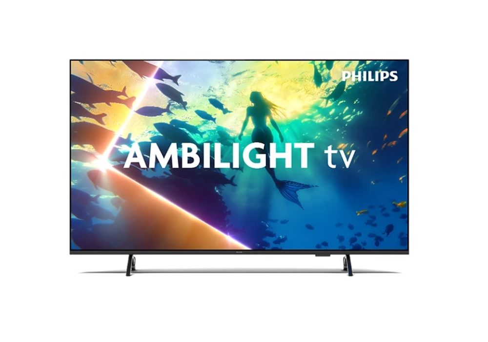 Philips 43PUS8010/12, 43" 4K UHD LED, 3840x2160p, 60Hz, DVB-T/T2/T2-HD/C/S/S2, Ambilight 3, Pixel Precise UHD, HDR+, Titan OS, Dolby Atmos & DTS:X, 3*HDMI, 2*USB, VRR, 802.11ac, BT 5.2, 20W RMS, Black