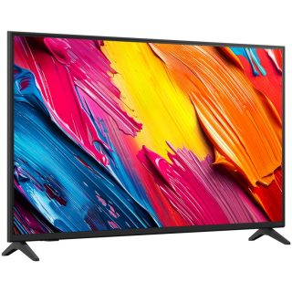 LG 43QNED70A6A, 43" 4K QNED HDR Smart TV, 3840x2160, DVB-T2/C/S2, Alpha 7 AI Processor, HDR10 / HLG, webOS 25 ThinQ, VRR / ALLM / HGiG, 4K Upscaling, WiFi 5, Voice ID, Bluetooth 5.0, AirPlay 2, LAN, CI, HDMI, SPDIF, Google Cast, 2 pole Stand