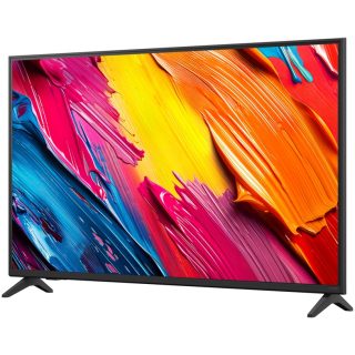 LG 43QNED70A6A, 43" 4K QNED HDR Smart TV, 3840x2160, DVB-T2/C/S2, Alpha 7 AI Processor, HDR10 / HLG, webOS 25 ThinQ, VRR / ALLM / HGiG, 4K Upscaling, WiFi 5, Voice ID, Bluetooth 5.0, AirPlay 2, LAN, CI, HDMI, SPDIF, Google Cast, 2 pole Stand
