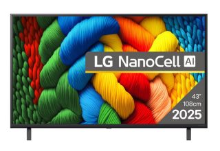 LG 43NANO80A3B 43" 4K HDR Smart NanoCell телевизор