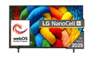 LG 50NANO80A3B 50" 4K HDR Smart NanoCell телевизор