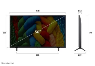 LG 50NANO80A3B 50" 4K HDR Smart NanoCell телевизор