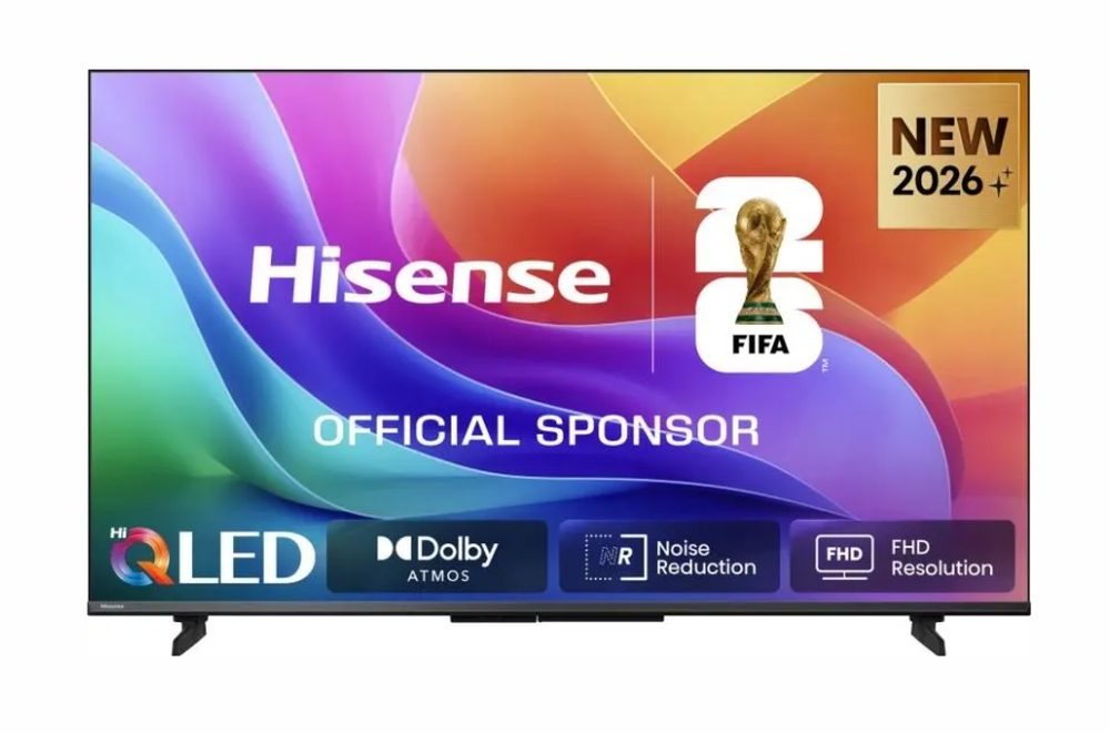 Hisense 50" A5S, Full HD 1920x1080, QLED, Quantum Dot, HDR, HLG, DTS HD, Light Sensor, Dolby Audio, Smart TV, WiFi, WiFi Direct, 2xHDMI, 2xUSB, LAN, CI+, DVB-T2/C/S2, Black