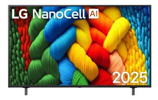 LG 55NANO80A3B 55" 4K HDR Smart NanoCell телевизор