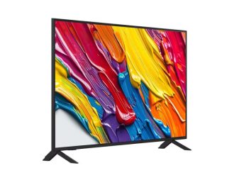 LG 55QNED82A3B, 55" 4K QNED HDR Smart TV, 3840x2160, DVB-T2/C/S2, α7 AI процесор, HDR10 / HLG, webOS 25 ThinQ, VRR / ALLM / HGiG, 4K Upscaling, WiFi 5, гласово управление, Bluetooth 5.1, AirPlay 2, LAN, CI, HDMI, SPDIF, Google Cast, стойка с 2 крака