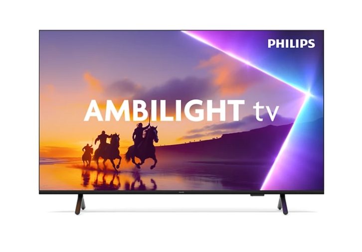 Philips 65PUS8510/12, 65" 4K Ultra HD QLED, 3840x2160p, DVB-T/T2/T2-HD/C/S/S2, 60Hz, Ambilight 3, Pixel Precise UHD, 90% DCI, HDR+, Titan OS, Dolby Atmos, Dolby Digital, VRR, 3*HDMI, 2*USB, 802.11ac, 20W RMS, Черен