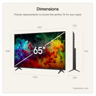 LG 65QNED71B3B 65" 4K QNED MiniLED Smart TV