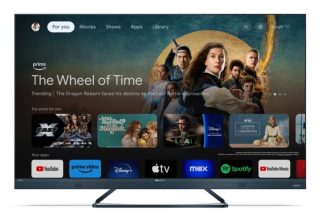 Sharp 55FQ8EG, 55" QLED GOOGLE TV, 4K 144Hz Quantum Dot 3840x2160 Aluminium Slim Frameless, AQUOS AI, DVB-T/T2/C/S/S2, 500 NIT, Active Motion 1400, HARMAN/KARDON, HDR10, Dolby Atmos, Dolby Vision, DTS:X, Google Assistant, HDMI eARC, Mini Composite/CVBS