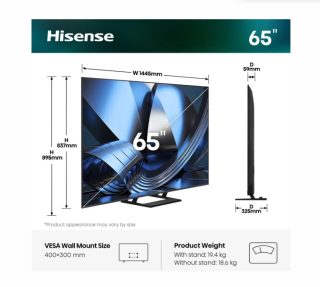 Hisense 65" U7SE 4K Ultra HD Smart TV