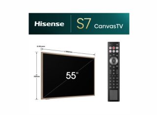 Hisense CanvasTV 55S7NQ 55" QLED 4K Ultra HD Smart телевизор