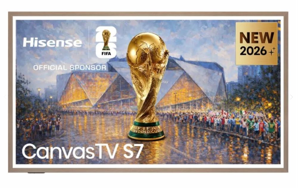 Hisense CanvasTV 55S7S 55" QLED 4K Ultra HD Smart TV