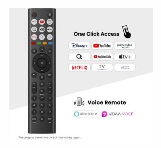 Hisense 65" A85Q, 4K UHD OLED Smart TV, 120Hz, 1000 nits, HDMI 2.1, Game Mode Pro, AMD FreeSync Premium, Dolby Vision IQ & Atmos, Bluetooth, Alexa Built-in, Черен
