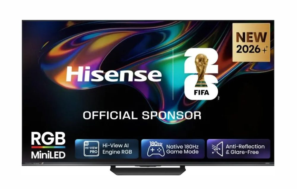 Hisense 65" UR8S 4K Ultra HD RGB Mini LED Smart TV