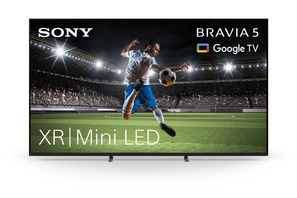 Sony K-65XR55 65" 4K HDR TV BRAVIA 5, Mini LED, XR Processor, Triluminos PRO, Live Colour, XR Backlight Master Drive, XR Motion Clarity, Acoustic Multi Audio, X-Balanced Speaker, Dolby Atmos, 4xHDMI, 2xUSB, Android TV, Google TV
