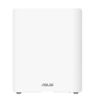 Asus Mesh WiFi система, ZenWiFi BQ16 1PK, BE25000, Quad-Band, до 380m2, Quad-Core 2.6GHz CPU, 256MB/2GB Flash/RAM, 10G двоен порт, Smart Home Master SSIDs, AiProtection Pro, Adaptive QoS, VPN сървър/клиент, IPTV, OFDMA, Beamforming, AiMesh, 4G&5G, Бял