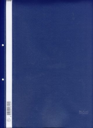 Папка ПВЦ DOSY 120/180 ТЪМНОСИНЯ