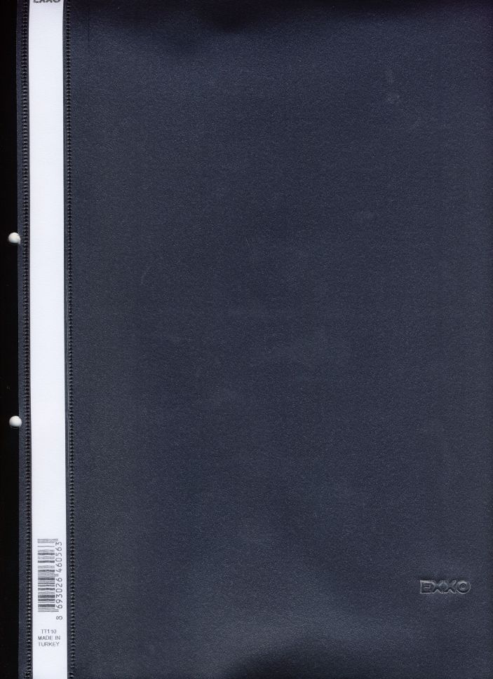 Папка ПВЦ DOSY 120/180 ЧЕРНА