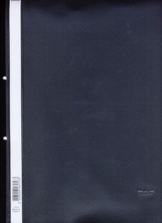 Папка ПВЦ DOSY 120/180 ЧЕРНА