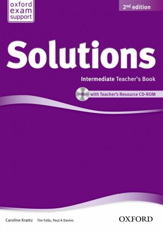 Solutions 2E Intermediate Teachers Book & CD - ROM Pack