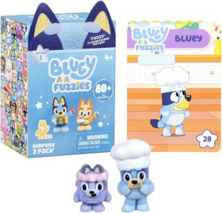 BLUEY Fuzzies фигура - 2 бр.1 бр.карта