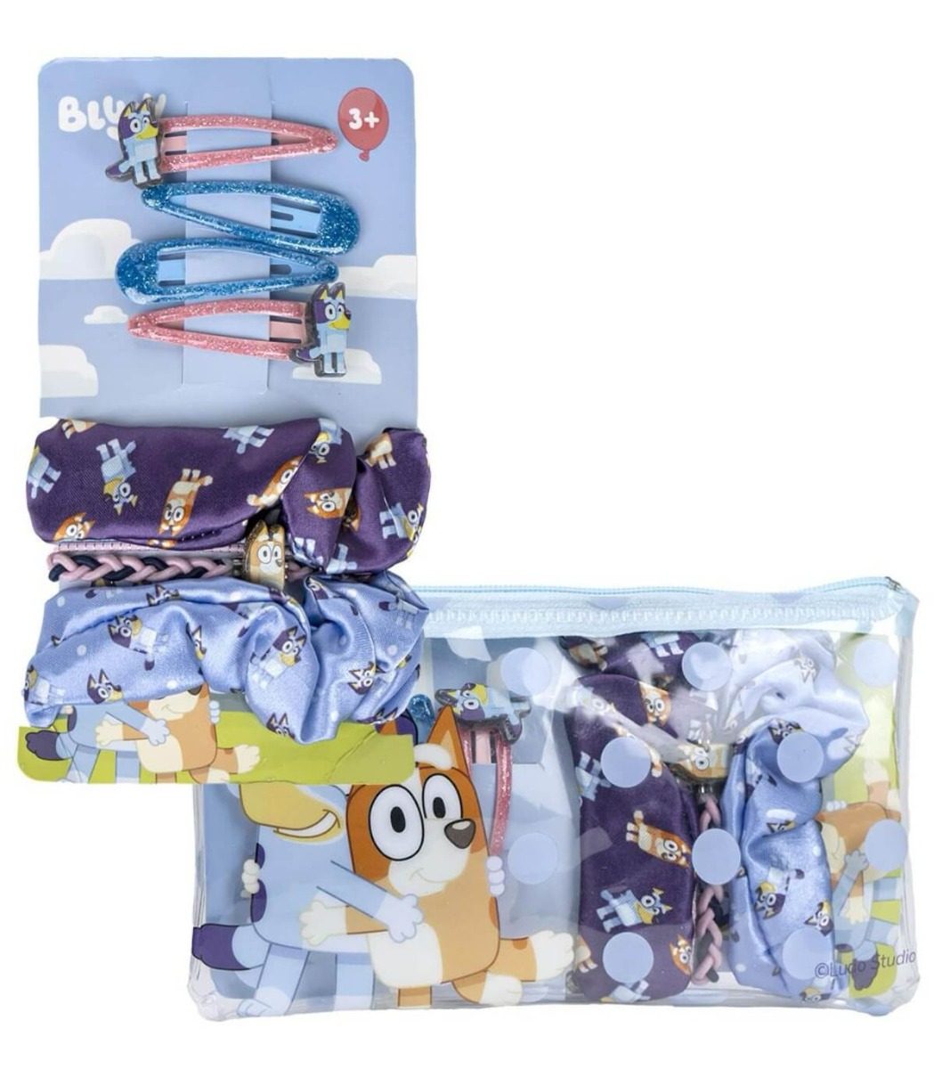 Детски несесер с аксесоари за коса Bluey