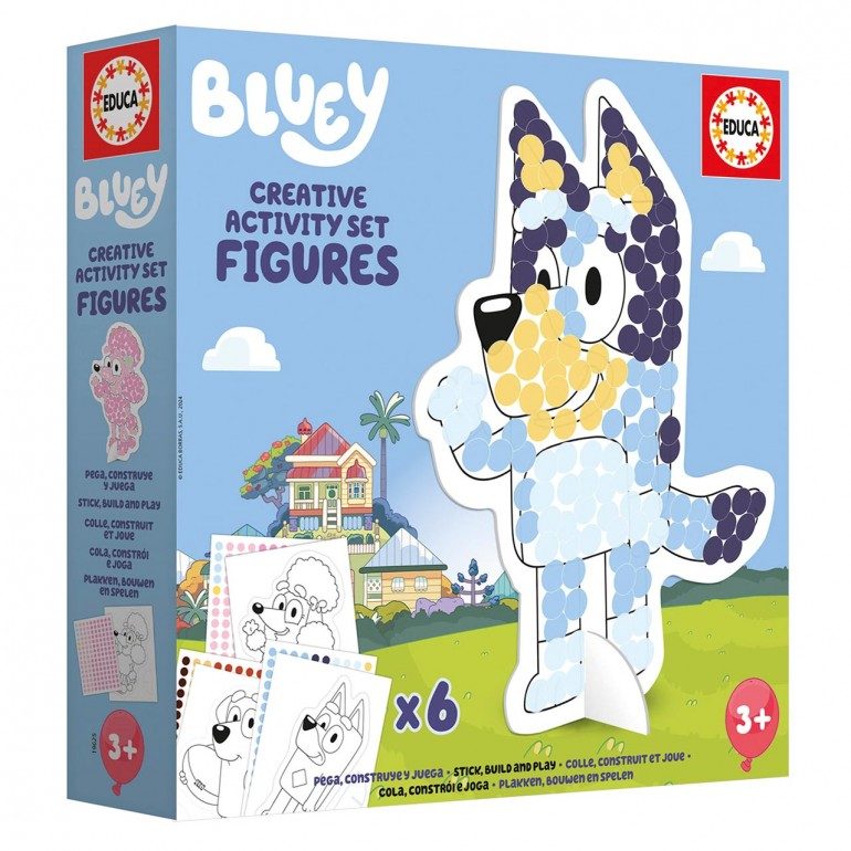 3D творчески комплект Educa - Bluey