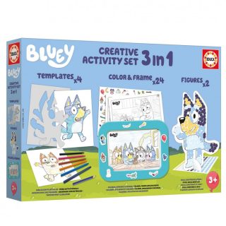 3 в 1 творчески комплект Educa - Bluey