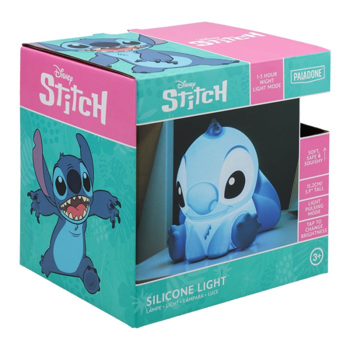 Силиконова лампа Stitch