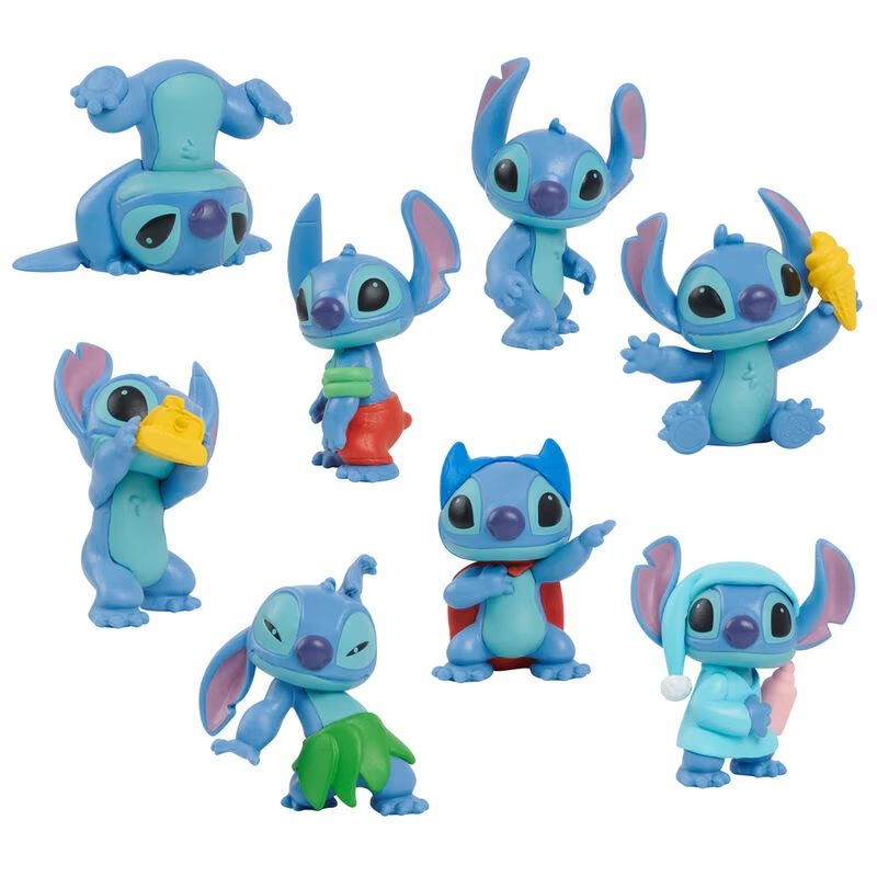 Комплект от 8 Stitch фигурки