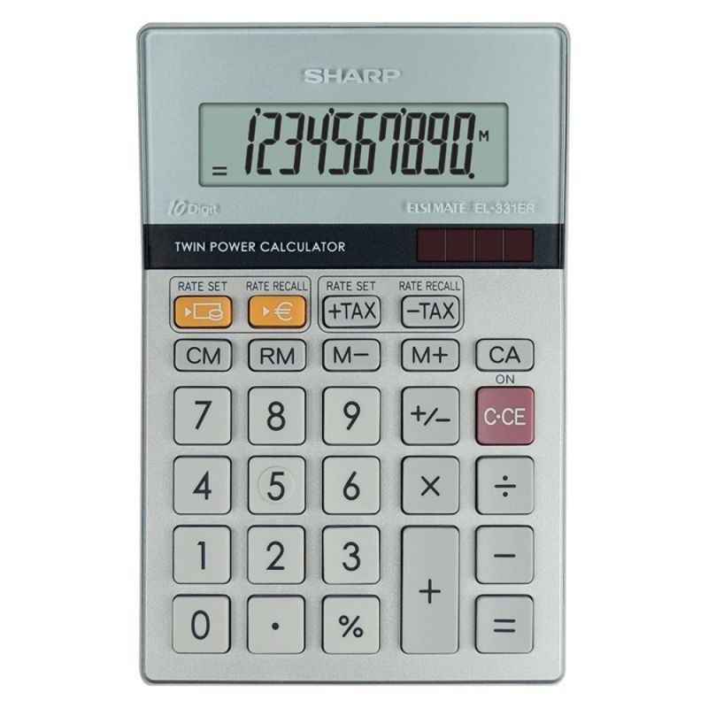 Sharp EL M331 конверсия лв-евро
