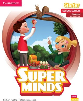 Super Minds - ниво Starter - Учебна тетрадка по английски език - Second Edition