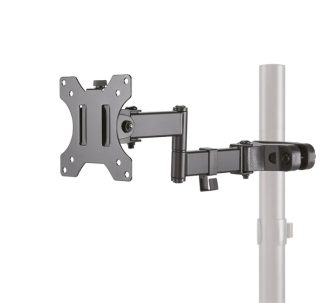 Neomounts Screen Pole Clamp/Truss Mount 3 pivots VESA 100x100 (pole diameter 28-60 mm)
