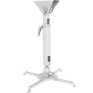 Стойка за проектор Sunne Ceiling/Bevel, от таван до проектор 520-600mm, наклон/завъртане -20°~+20°, 360° ротация, макс. 25kg, универсален монтажен отвор до 500mm ширина