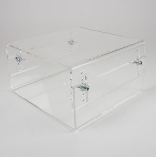 Neomounts Acrylic Monitor Riser (регулиране на височината: 7-13 см)