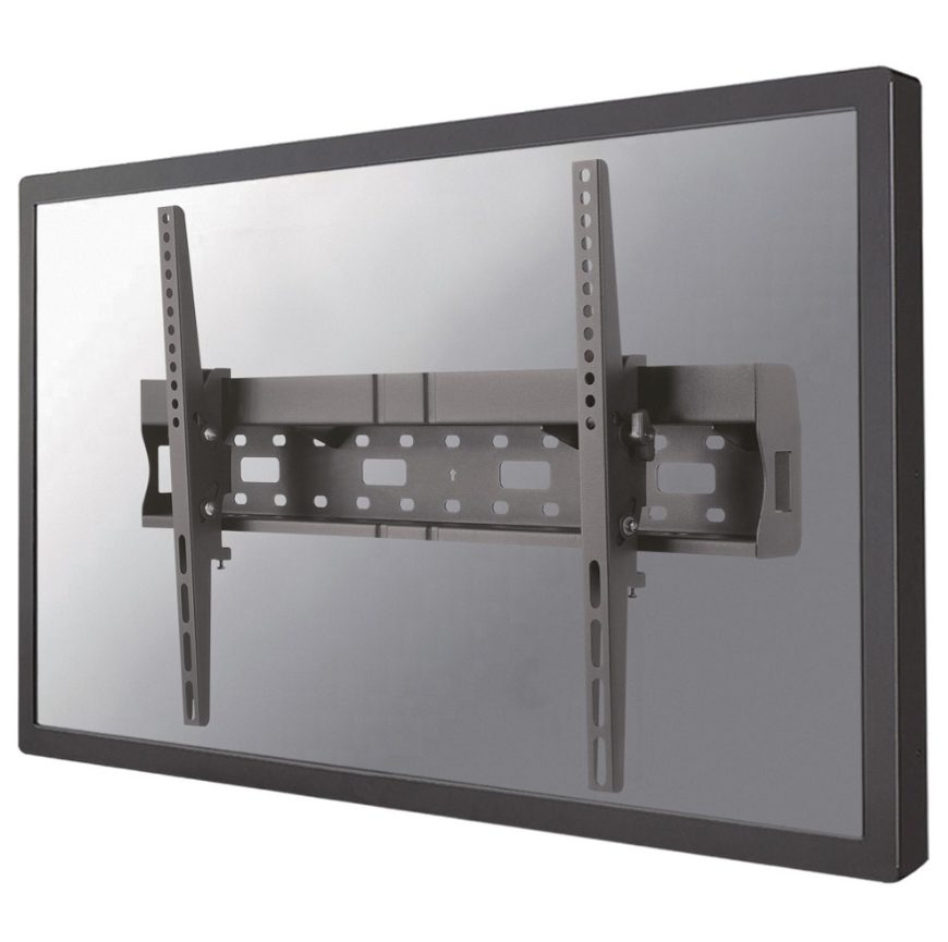 Neomounts Flat Screen Wall Mount (tiltable) Incl. storage for Mediaplayer/Mini PC