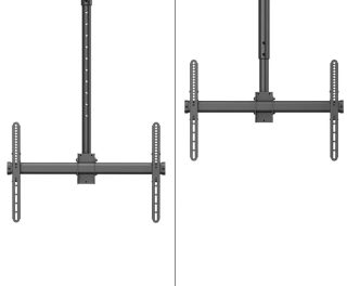 Neomounts стойка за таван за плосък екран (височина: 250-300 cm)