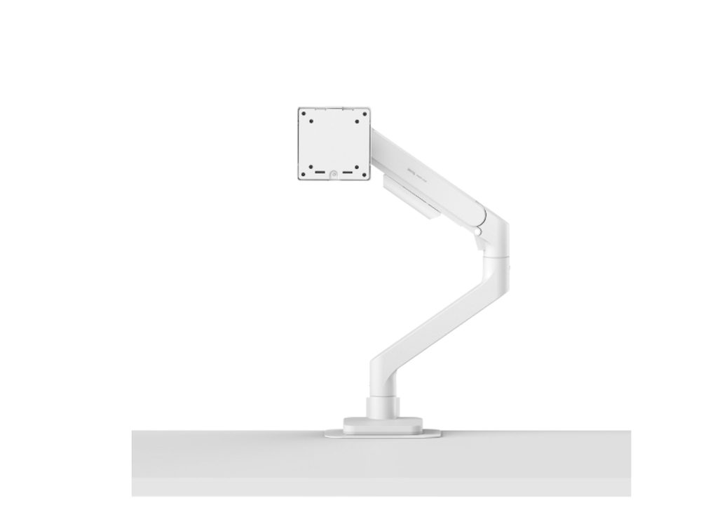 BenQ Ergo Arm BSH02, до 45", VESA 100x100, регулируем, бял