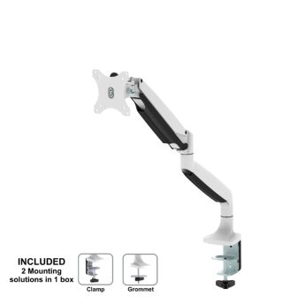 Neomounts Flat Screen Desk Mount (10-32") Desk Clamp/Grommet