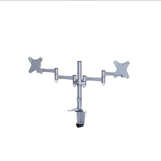 Neomounts Flat Screen Desk Mount (clamp/grommet) за 2 монитора