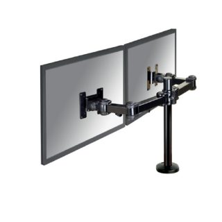 Neomounts Flat Screen Desk Mount (grommet) за 2 монитора