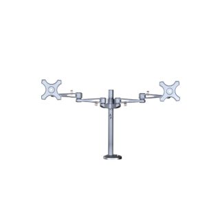 Neomounts Flat Screen Desk Mount (grommet) for 2 Monitor Screens