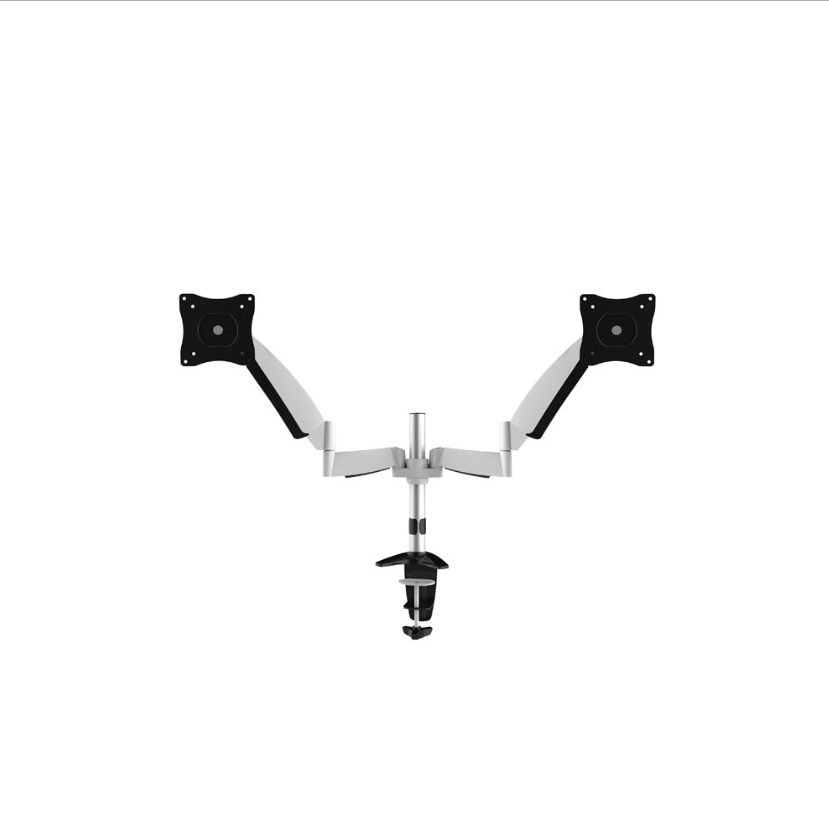 Neomounts Flat Screen Desk Mount (clamp/grommet) за 2 монитора